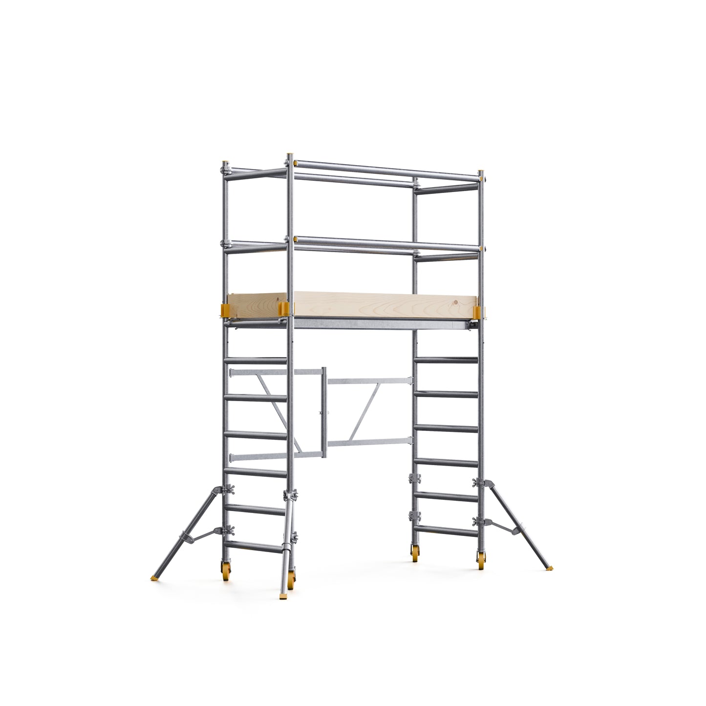 CUSTERS® Foldy 13SX Pro Series Aluminum Folding Scaffold Tower