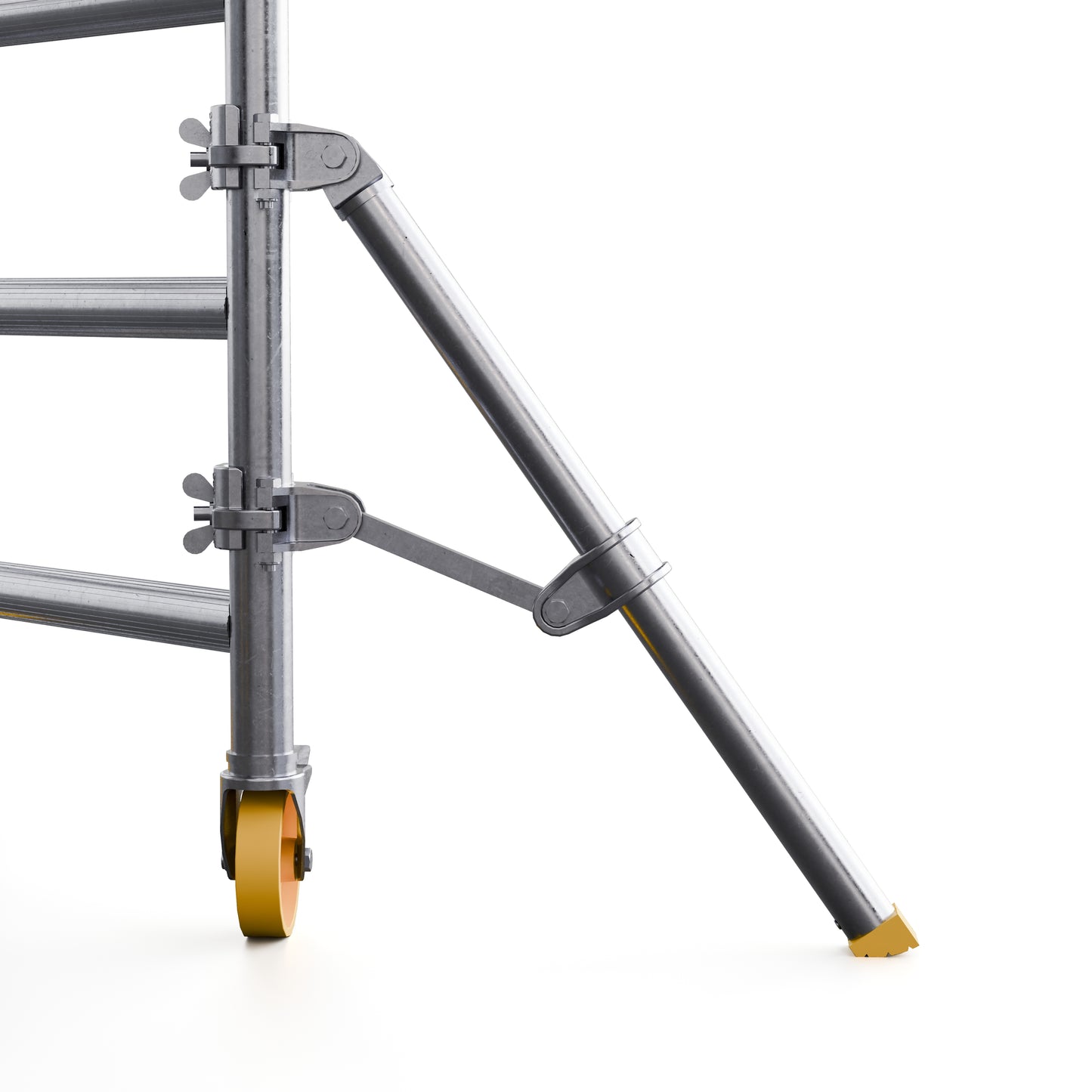 CUSTERS® Foldy 13SX Pro Series Aluminum Folding Scaffold Tower