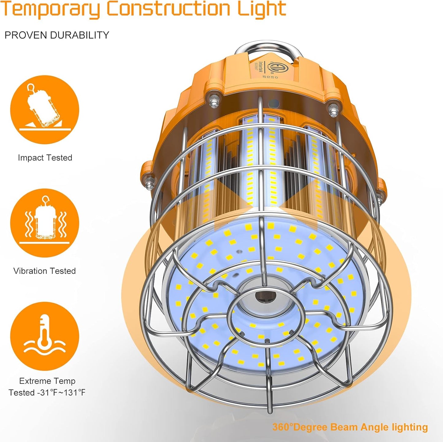 ARCLIGHT™ NG-TWL Series 360° Linkable LED Temporary Work Lights (60W to 150W)