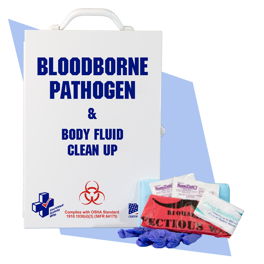 Bloodborne Pathogen & Body Fluid Clean-Up Kit – OSHA Spec – Arclight ...