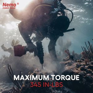 NEMO® V2 Divers Edition Waterproof Drill (50M / 164 ft) – 18V IP68