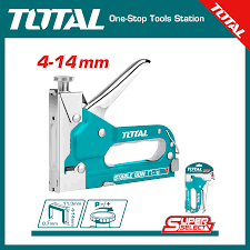 All-Metal Heavy-Duty Staple Gun – Adjustable Driving Force (4–14mm)