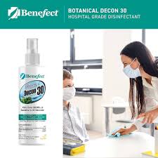 Benefect Decon 30 Pump Spray – Botanical Disinfectant Cleaner (4 oz, Case of 12)