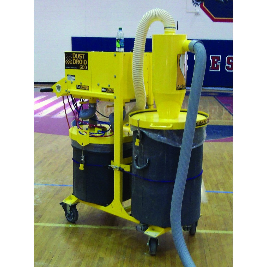 DUSTLESS DustDroid 600 Dust Extractor W/ 3" X 25' Hose - H0601