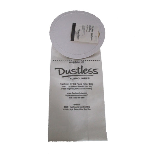 DUSTLESS Filter Bag Seal -D1505 (3 Pack)